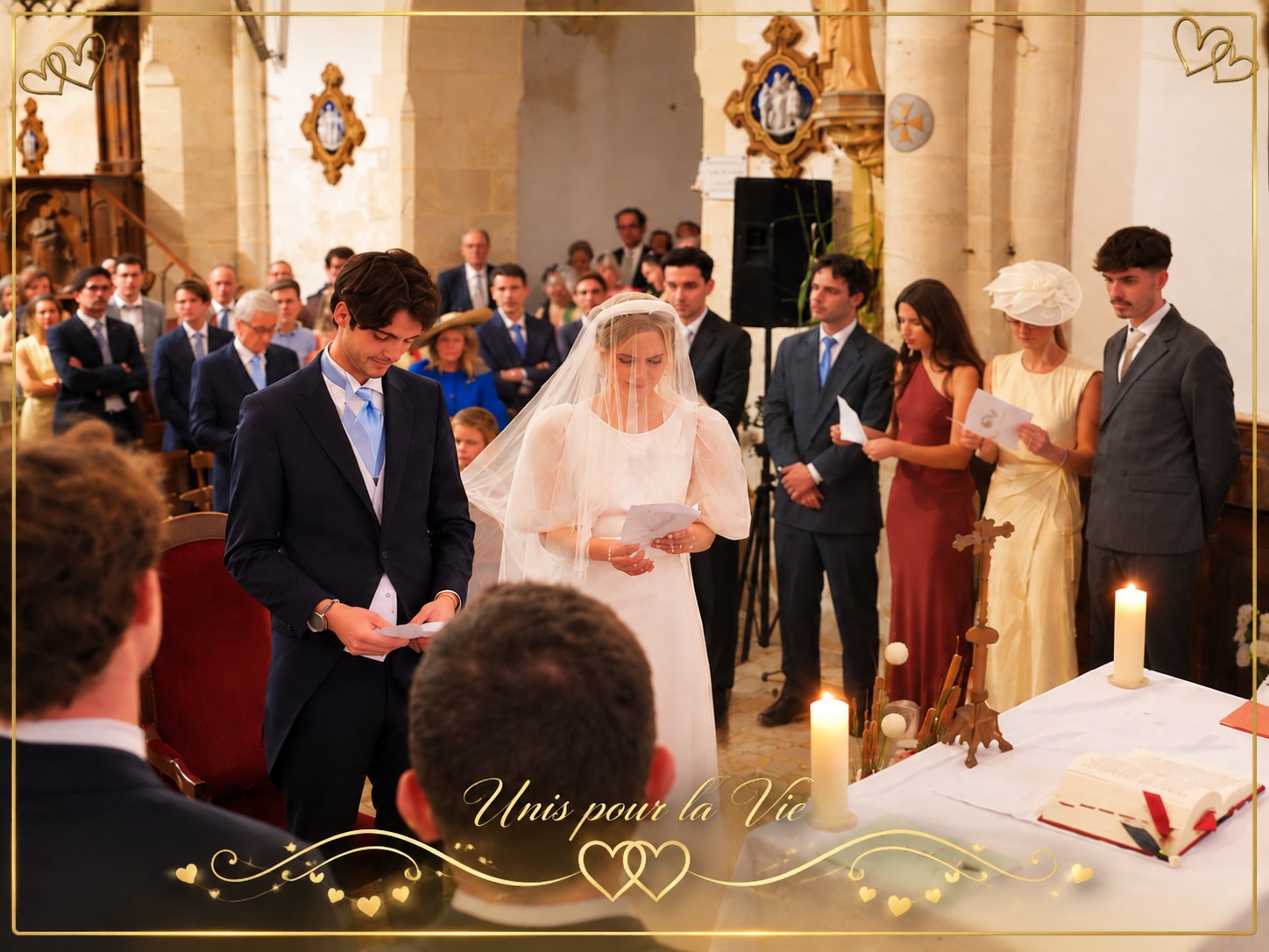 Cérémonie de mariage à l’église